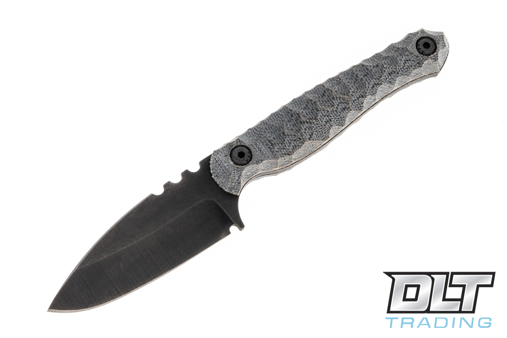 Wachtman Eddy 2 - Black Micarta - Flat - DLT Trading