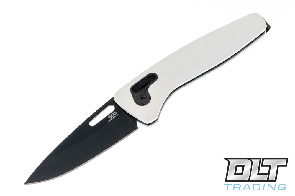 SOG One-Zero XR - White Aluminum - Black Chrome - DLT Trading