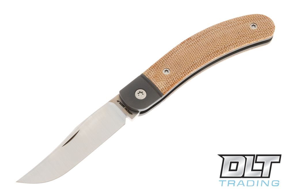 Jack Wolf Javelina Jack - Natural Canvas Micarta - DLT Trading