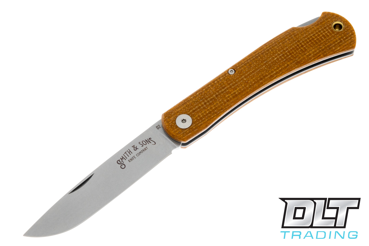 Smith & Sons Mudbug - Natural Burlap Micarta - DLT Trading