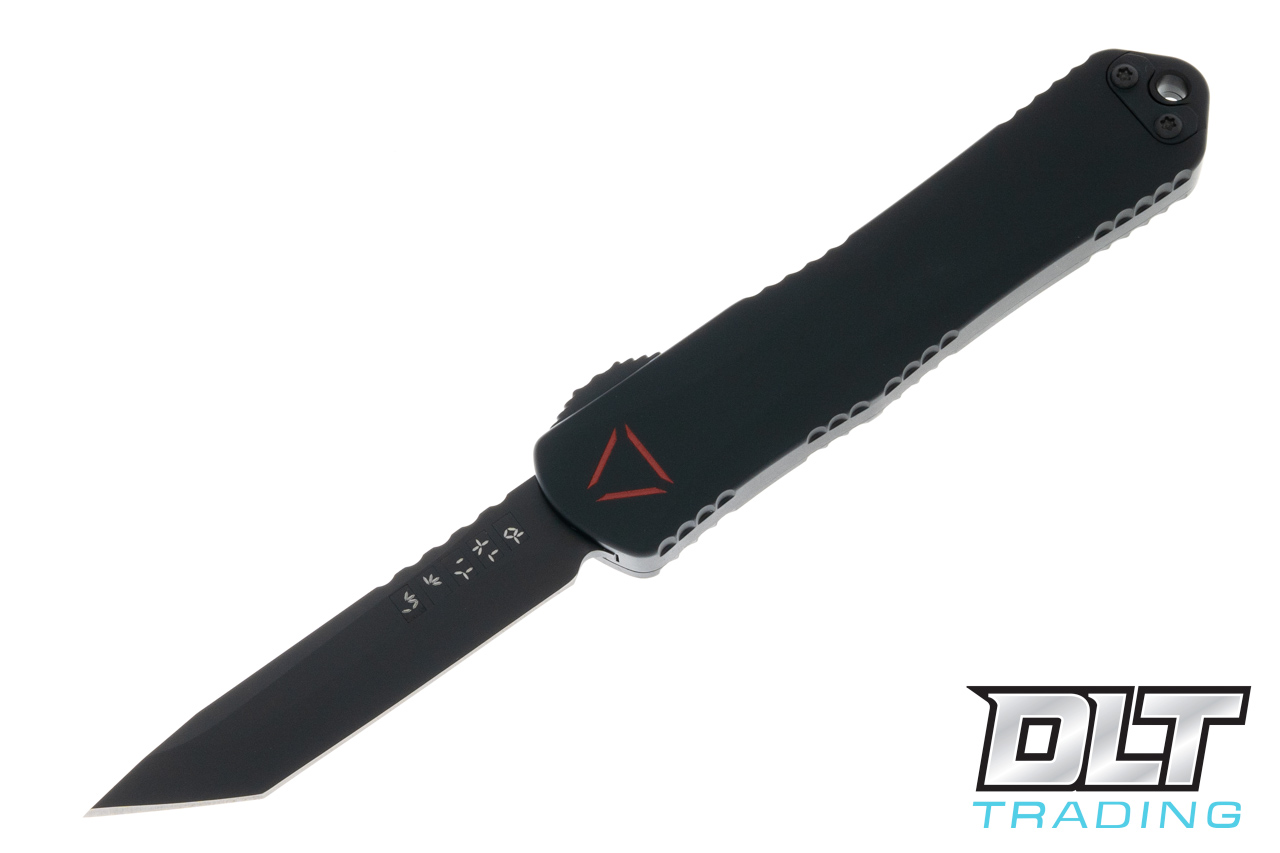 Heretic Manticore E TE Predator - Engraved Black Anodized handle