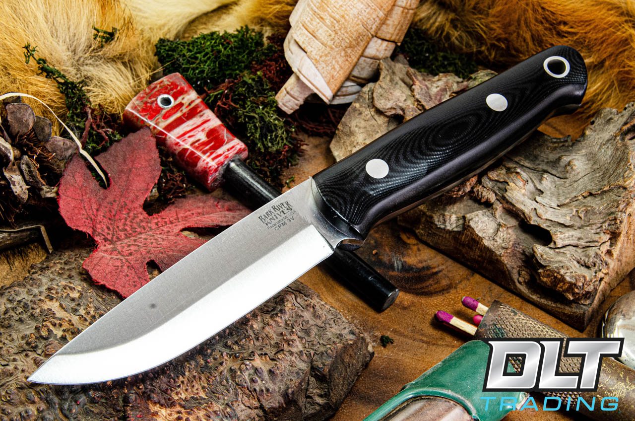 Bark River Bushcrafter II Black G-10