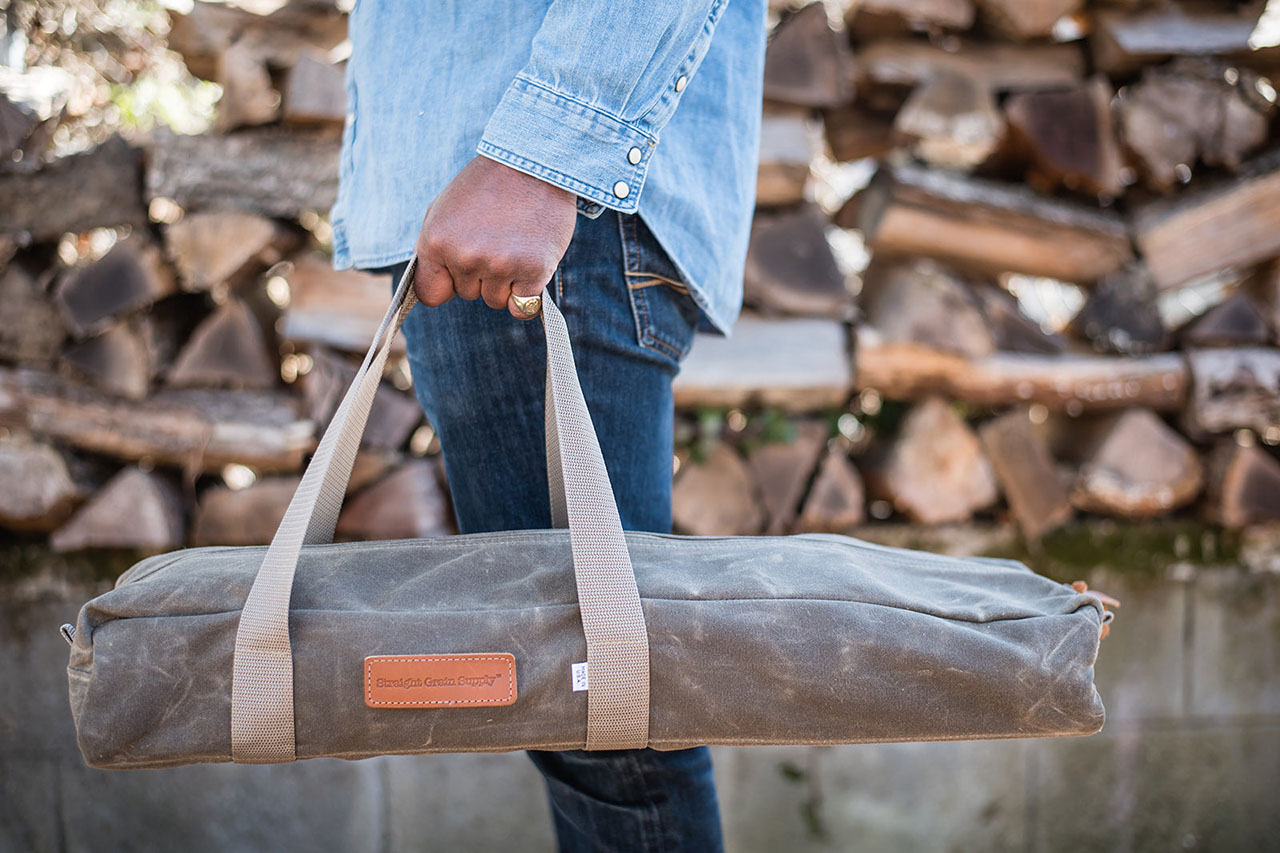 Straight Grain Supply Axe & Utility Bag - Field Tan - DLT Trading