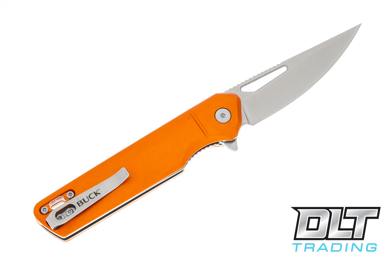 Buck 239 Infusion - Orange Anodized Aluminum Handle - DLT Trading