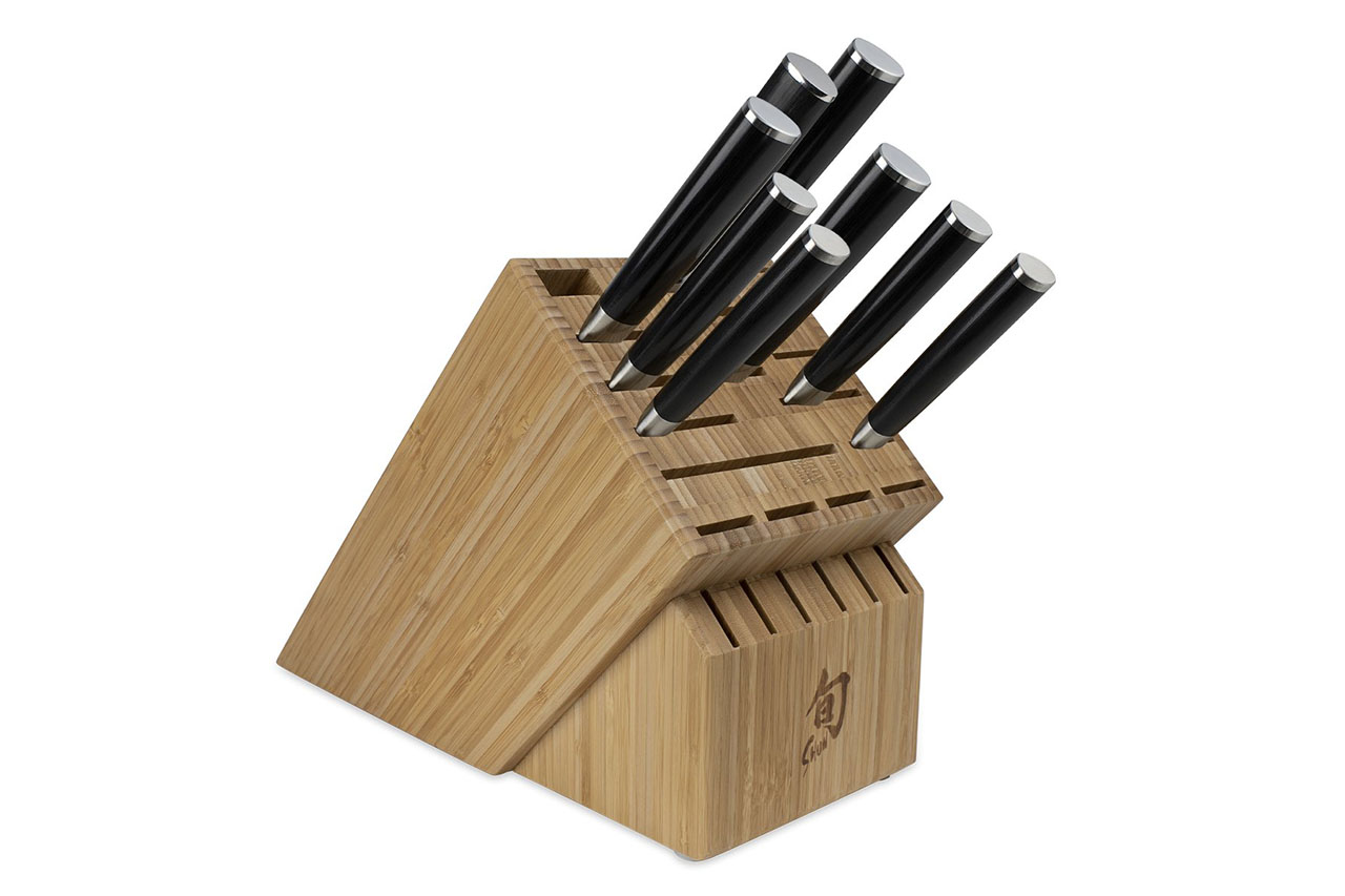 Shun Classic 9 Piece Chef's Choice Knife Block Set - Thumbnail 2