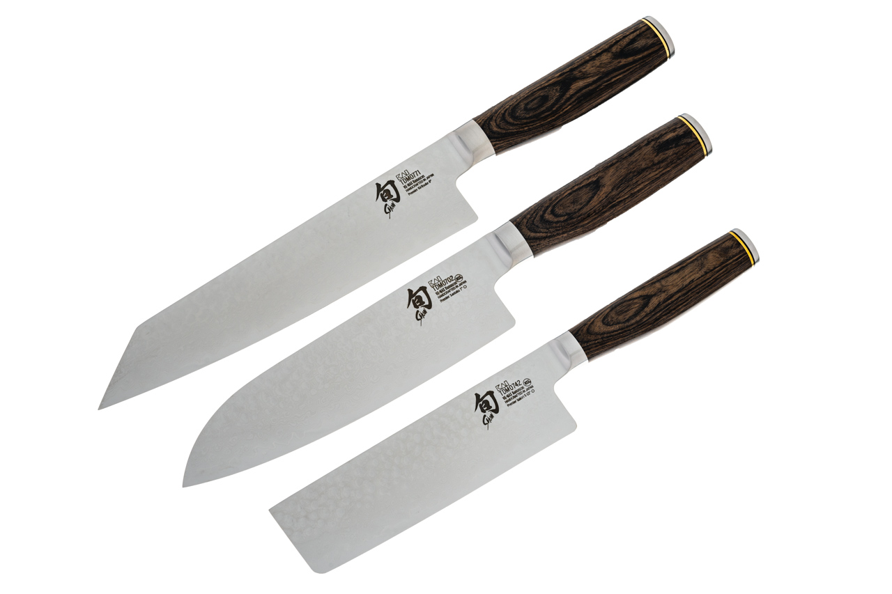 3-Piece Essential Knife Set in Mandarin