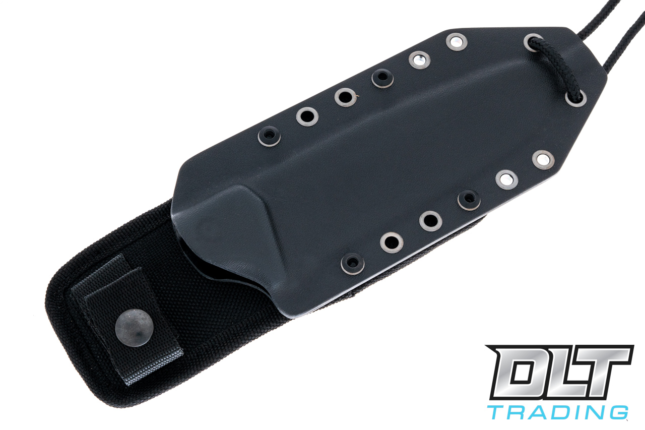 LionSteel T6 3V - Green Canvas Micarta - Black Blade - DLT Trading