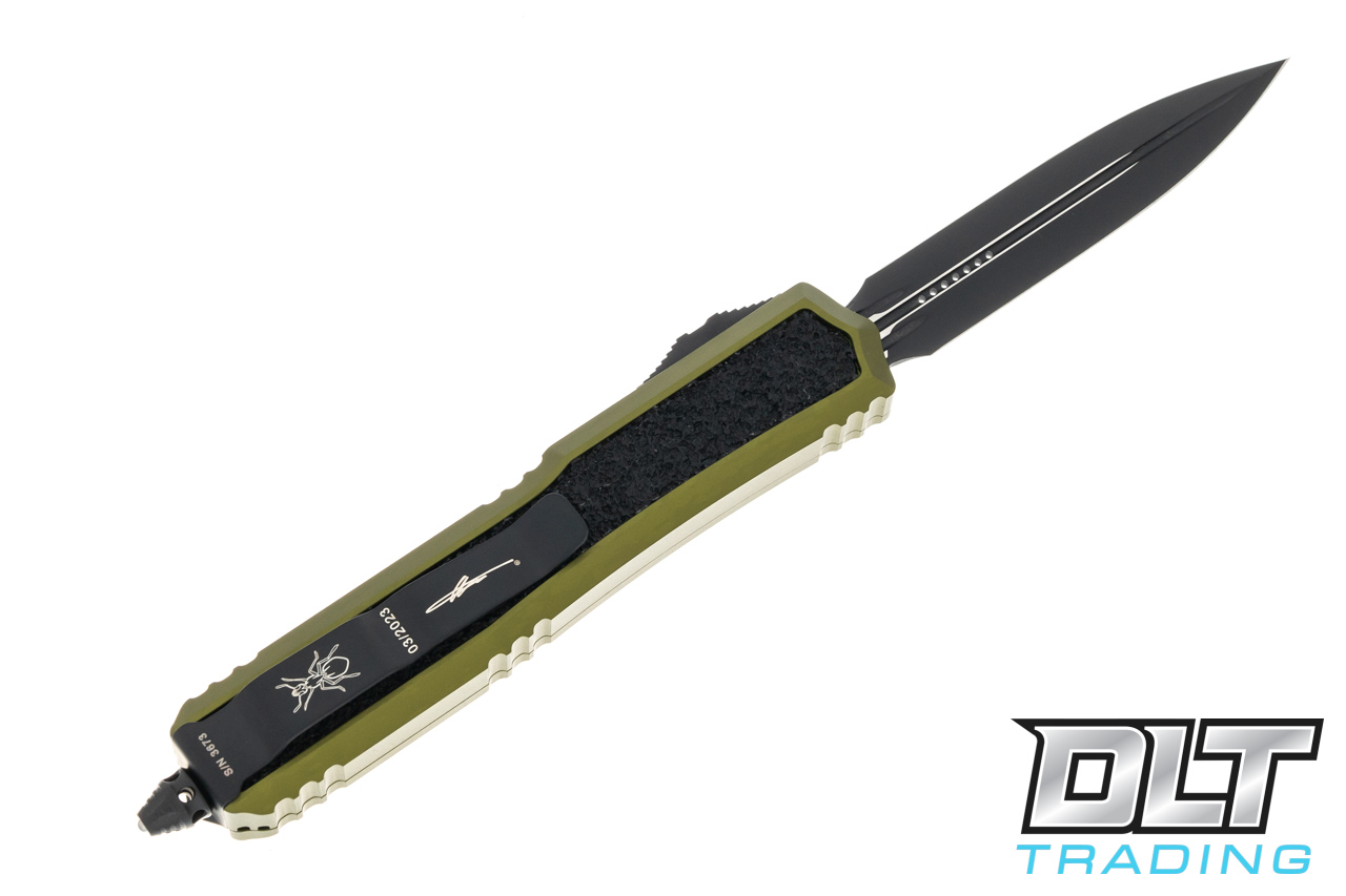 mako Microtech 206-1ODS Makora D/E - OD Green Handle - Black Blade