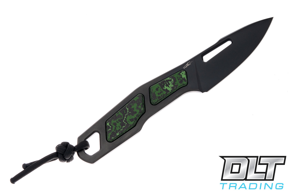 TRC Speed Demon DLC M390 - Jungle Wear Carbon Fiber - Black Kydex