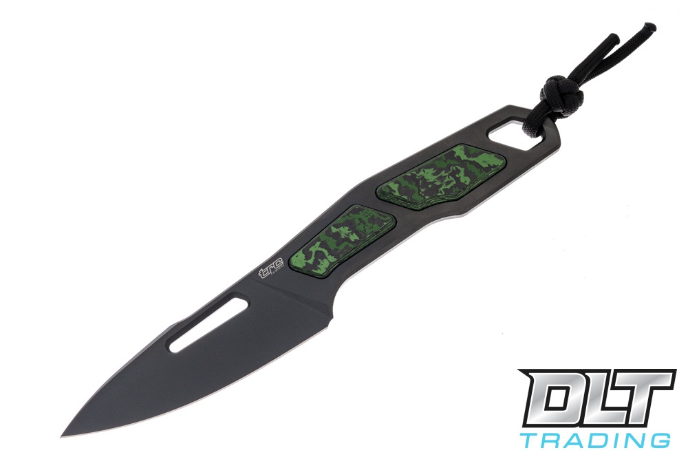 TRC Speed Demon DLC M390 - Jungle Wear Carbon Fiber - Black Kydex