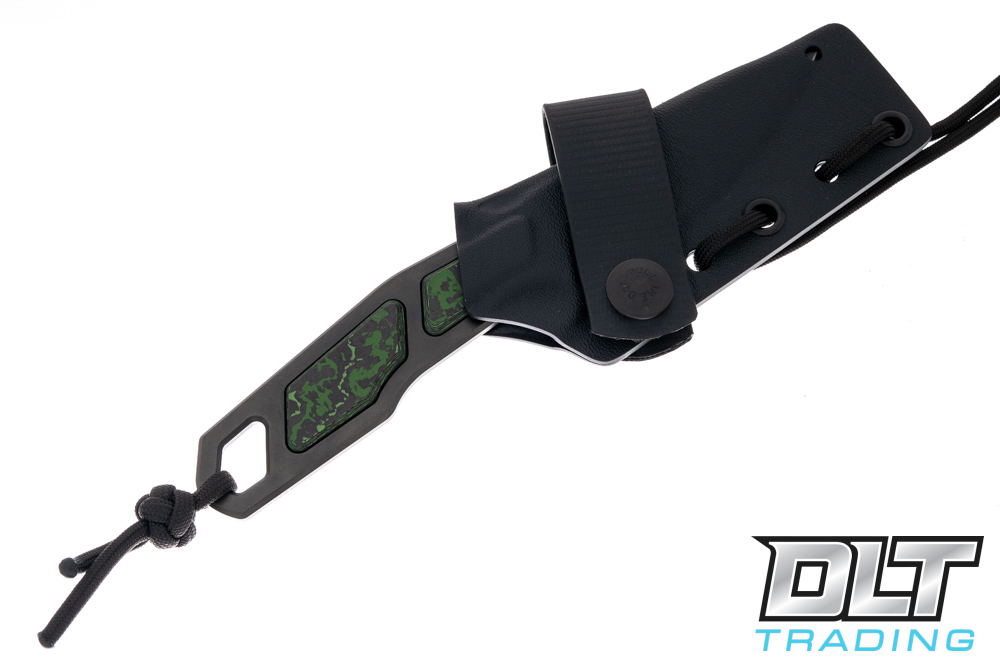 TRC Speed Demon DLC M390 - Jungle Wear Carbon Fiber - Black Kydex