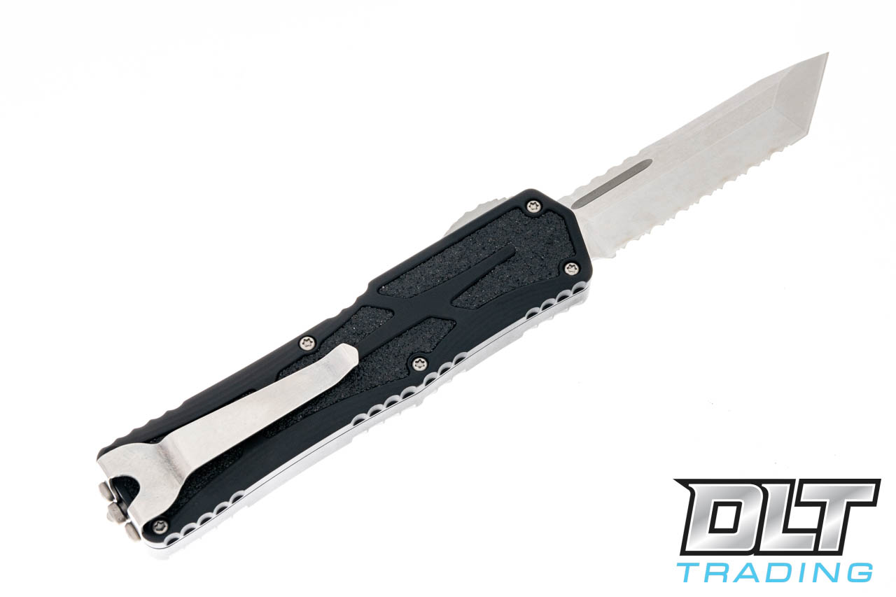 Heretic Colossus T/E Stonewash MagnaCut Fully Serrated - Black