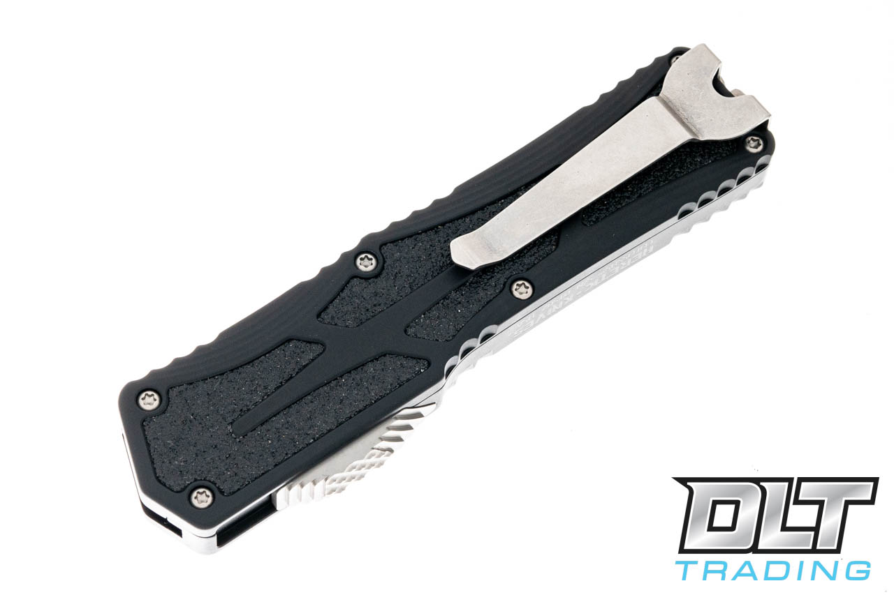 Heretic Colossus T/E Stonewash MagnaCut Fully Serrated - Black
