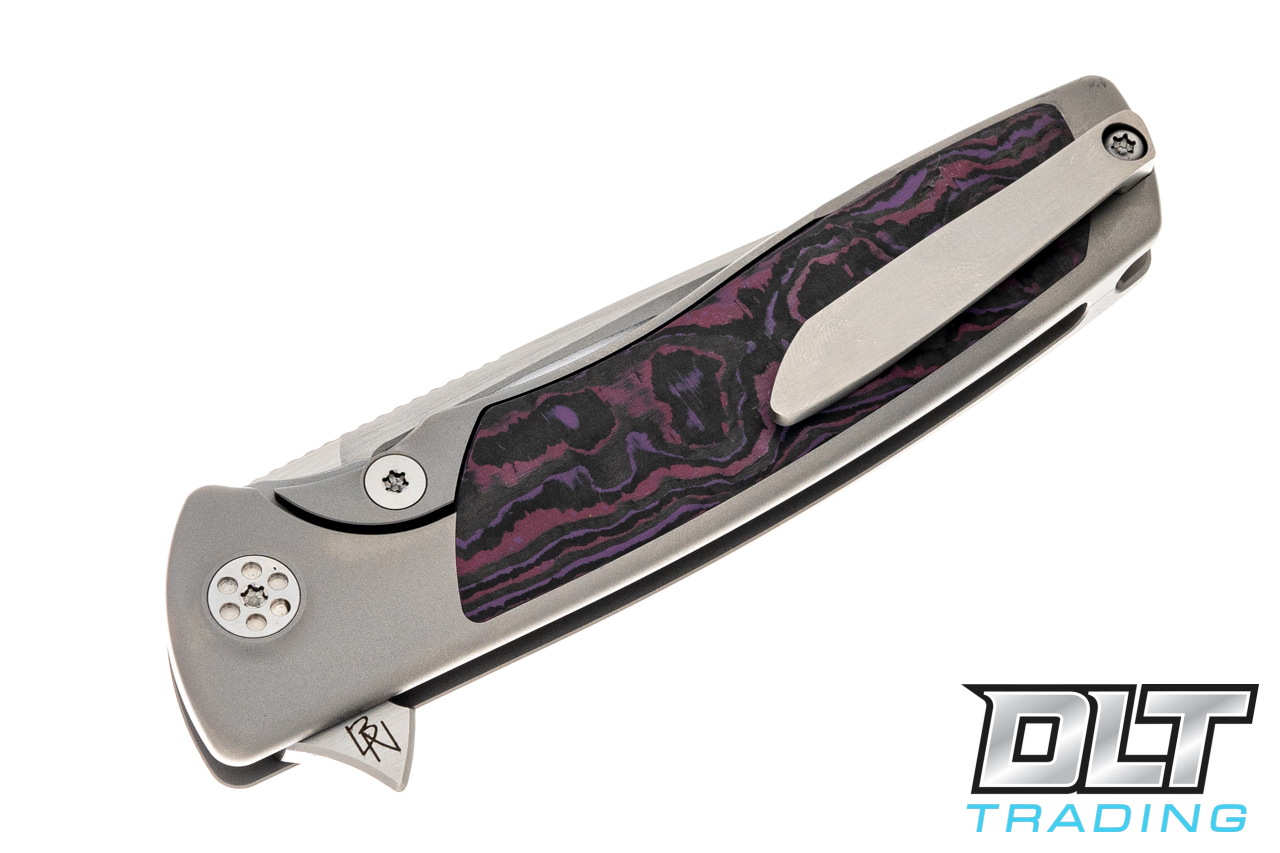 Sharp By Design Mini Evo Drop Point - Purple Haze Fat Carbon - DLT