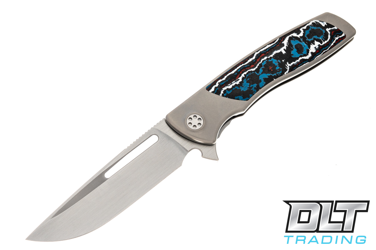 Sharp By Design Mini Evo Drop Point - Nebula Fat Carbon - DLT Trading