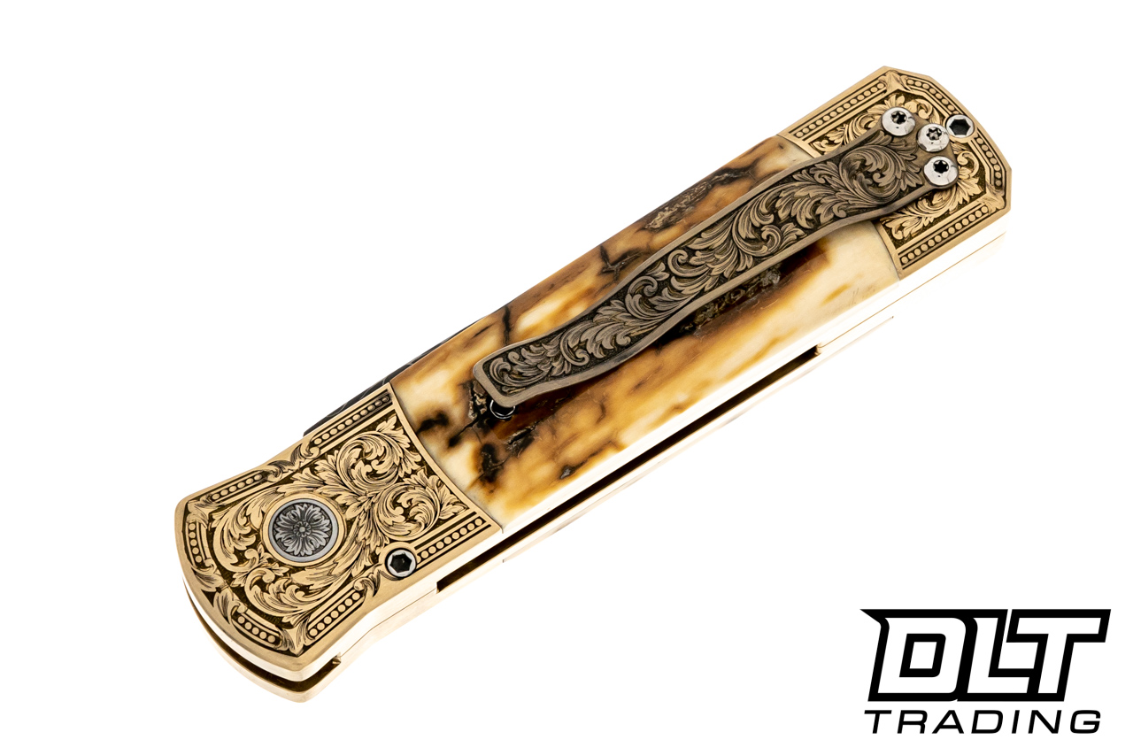 Thousand Mile Scroll Gilded 0/200 激レアデック Pro-Tech Godson Ultimate Custom - Bronze Handle - Custom Engraved