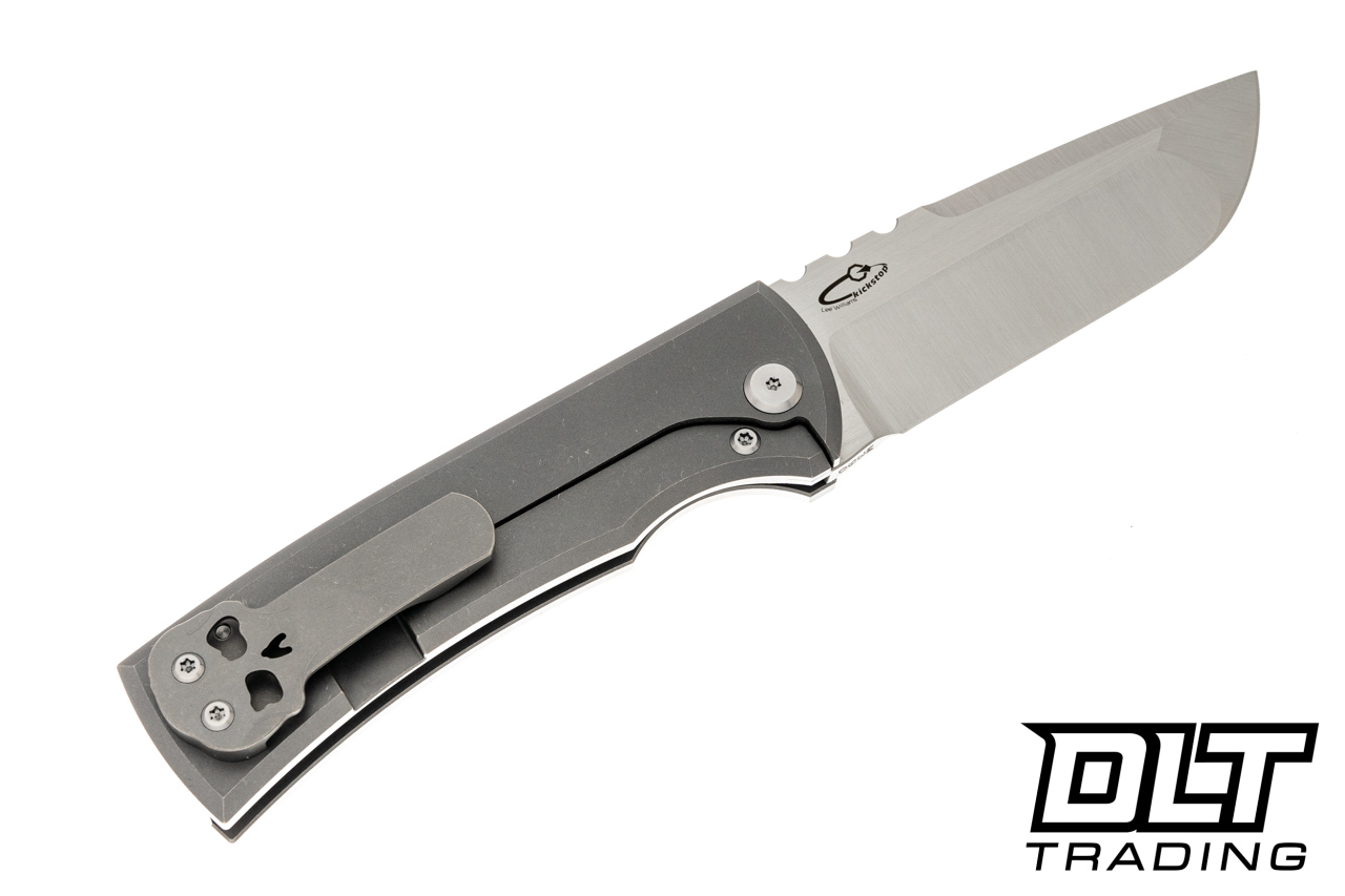 Chaves Redencion 229 Kickstop Flipper Drop Point - Titanium