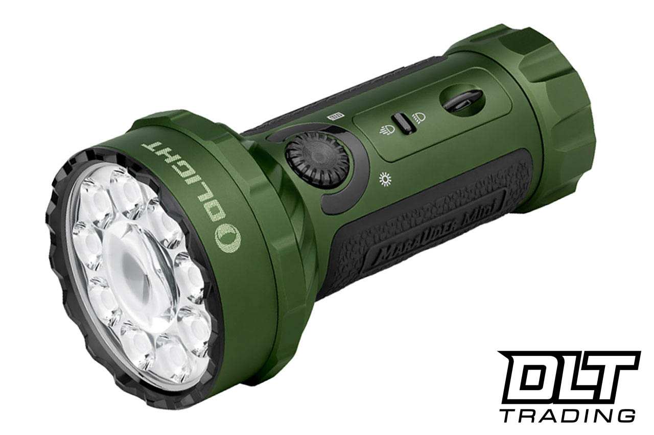 Olight Marauder Mini Powerful Led Flashlight - OD Green - DLT Trading