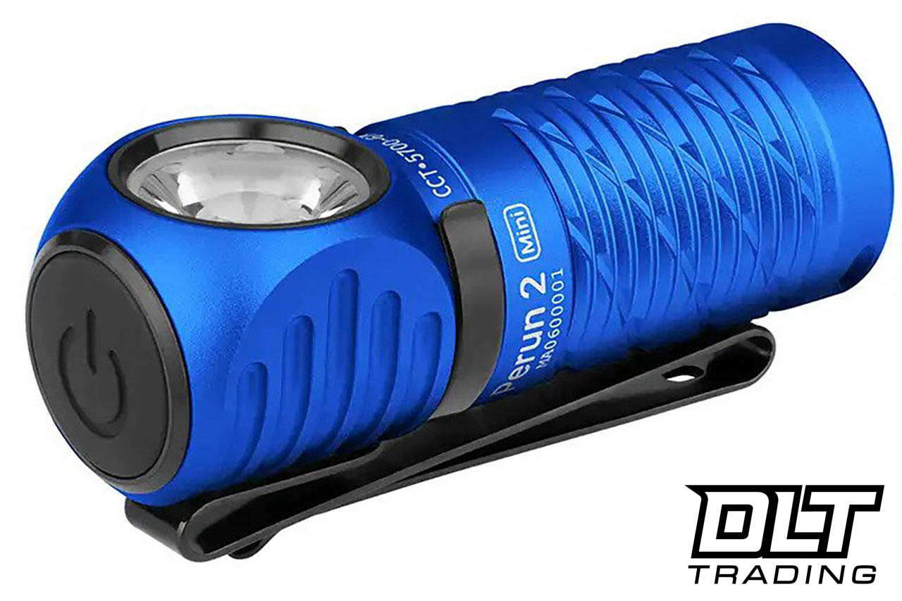 Olight Perun 2 Mini LED Rechargeable Headlamp - Blue - Cool White