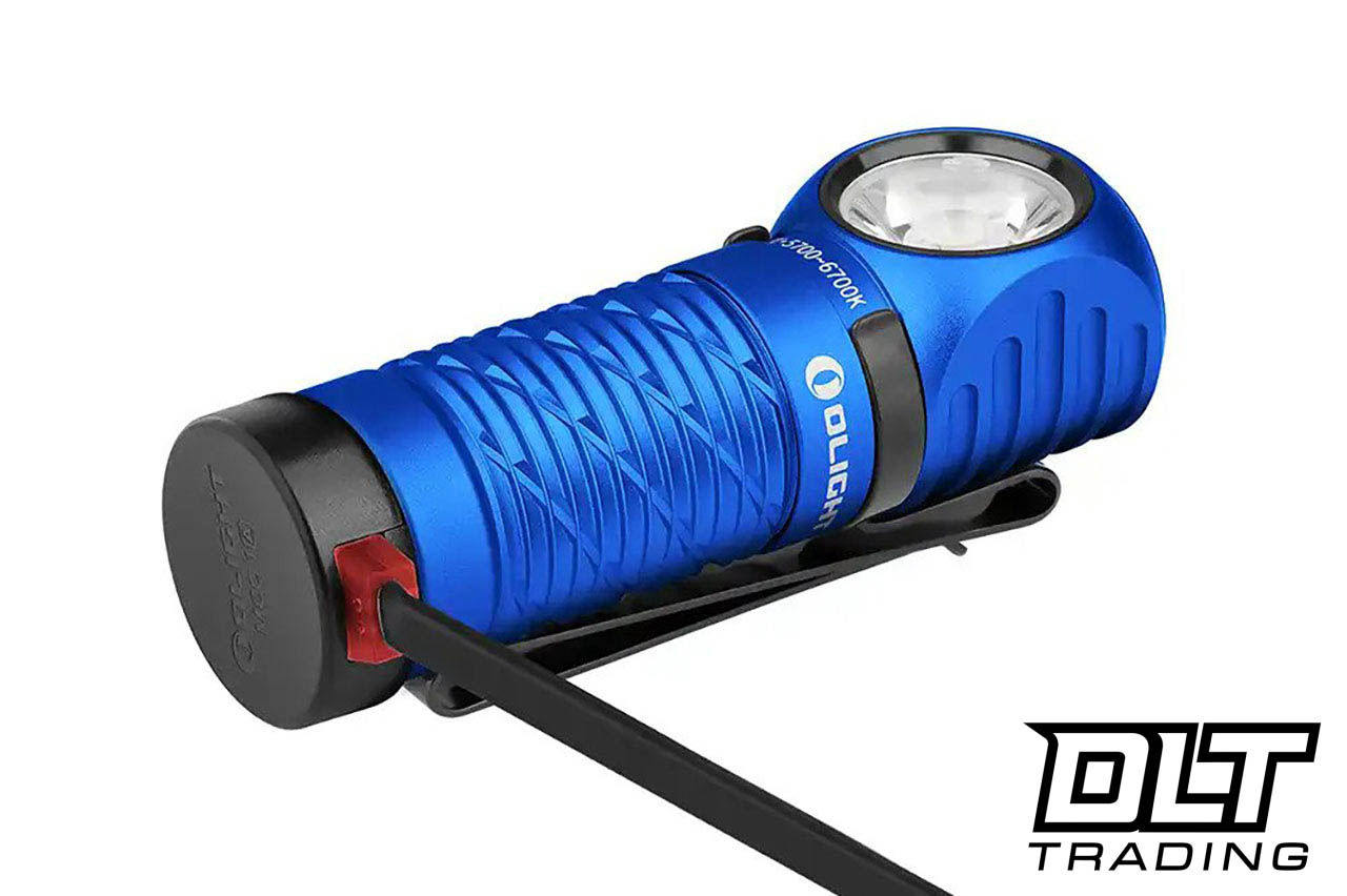 Olight Perun 2 Mini LED Rechargeable Headlamp - Blue - Cool White