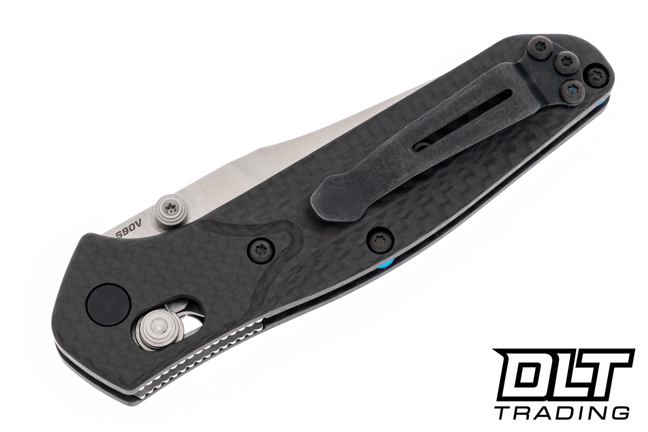 Benchmade Mini Osborne | S90V Carbon Fiber Folding Knife