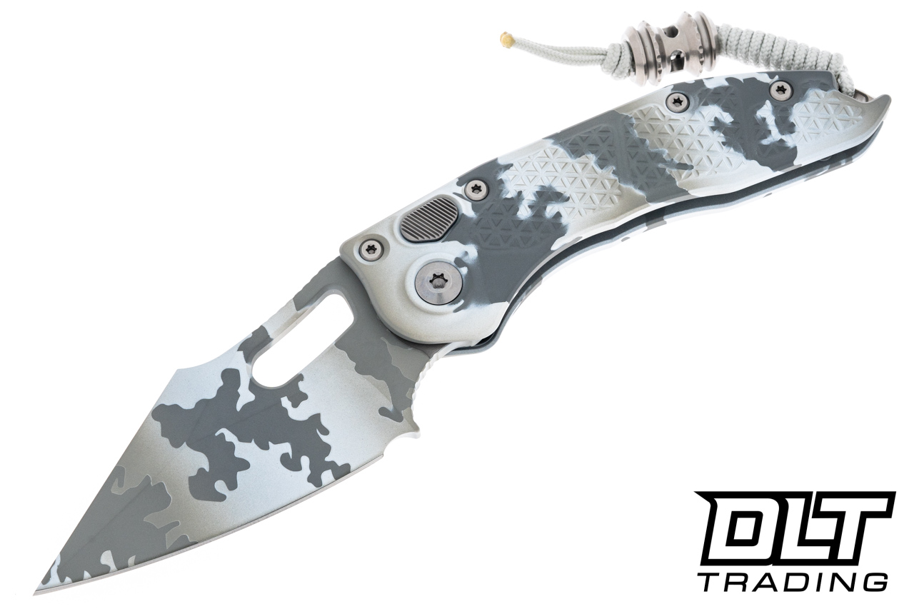 Microtech 169-1ACS Stitch S/E - Arctic Camo Handle - Arctic Camo
