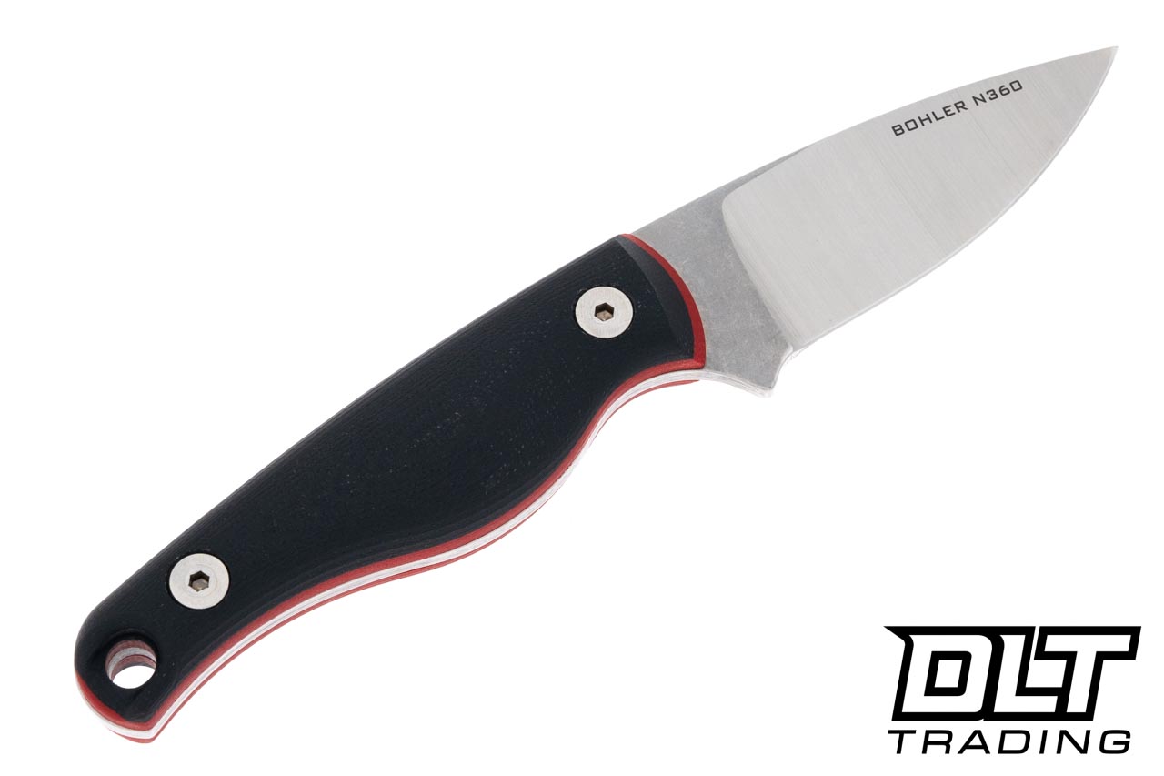 Creely Blades PG Mako N360 - Black G-10 - Red Liners - DLT Trading