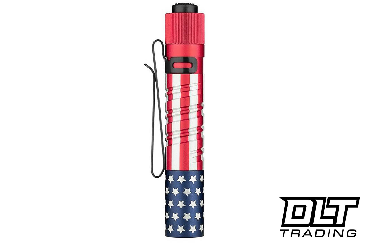 OLIGHT (オーライト) i3T EOS Stars & Stripes Olight i3T - Stars & Stripes Edition - DLT Trading