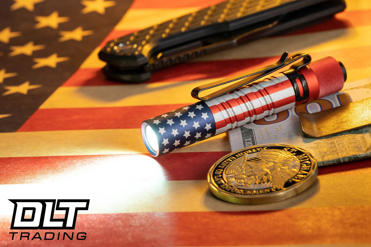 OLIGHT (オーライト) i3T EOS Stars & Stripes Olight I3T EOS Stars & Stripes Patriotic Edition 180L Slim