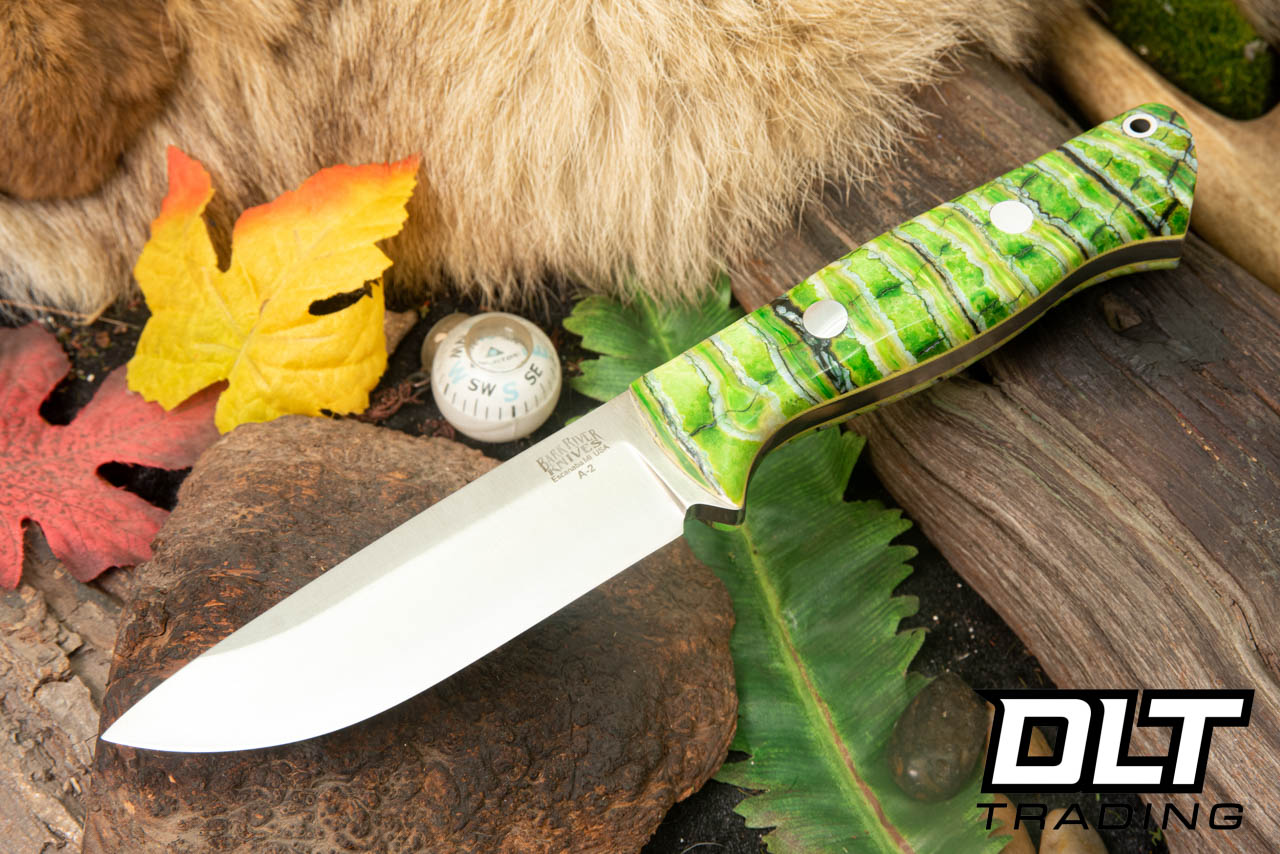 Bark River Bravo 1 A2 Lime Mammoth - Yellow Liners - Rampless