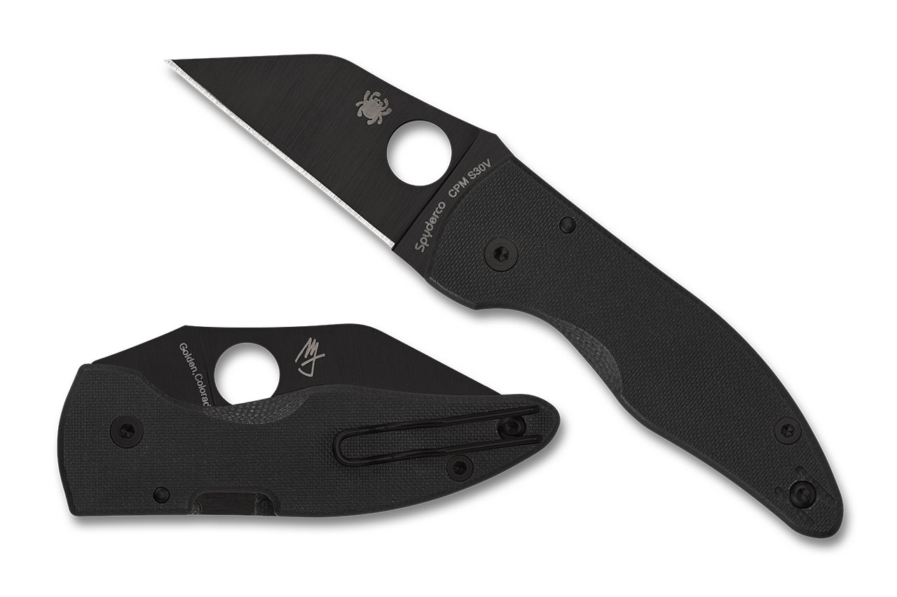 Spyderco Wakiita Gyuto K19GP Black G10 PlainEdge Kitchen Knife – Sports and  Gadgets