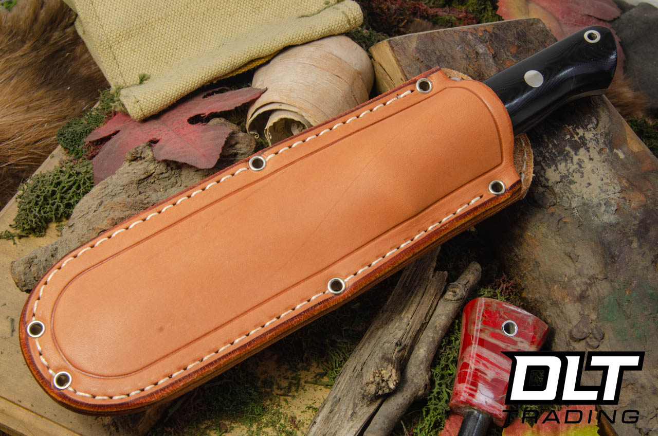 Bark River Bravo Alpha Cru-Wear Black Canvas Micarta
