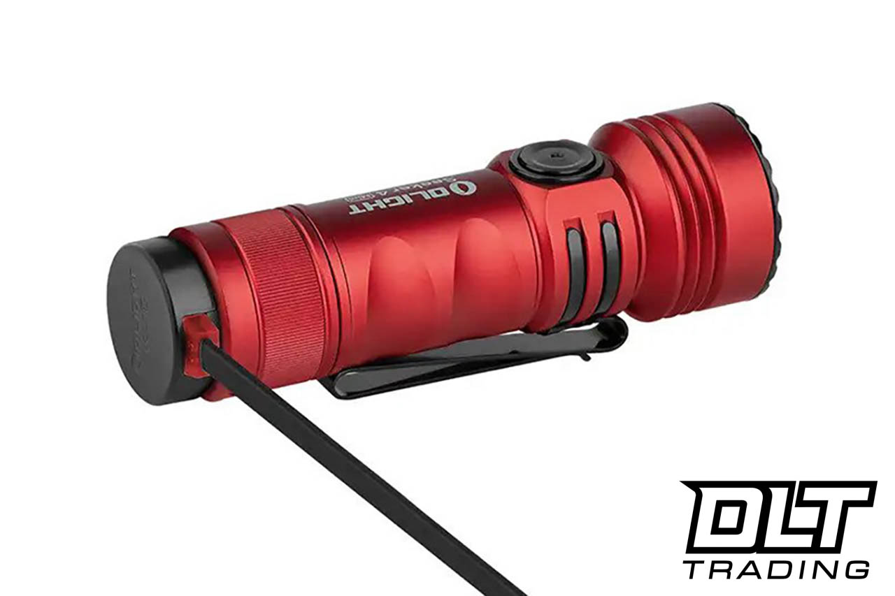 Olight Seeker 4 Mini - Red - Cool White - DLT Trading