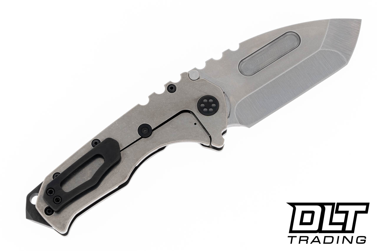 Medford Praetorian T Tanto - Tumbled S90V - Tumbled Titanium - PVD 