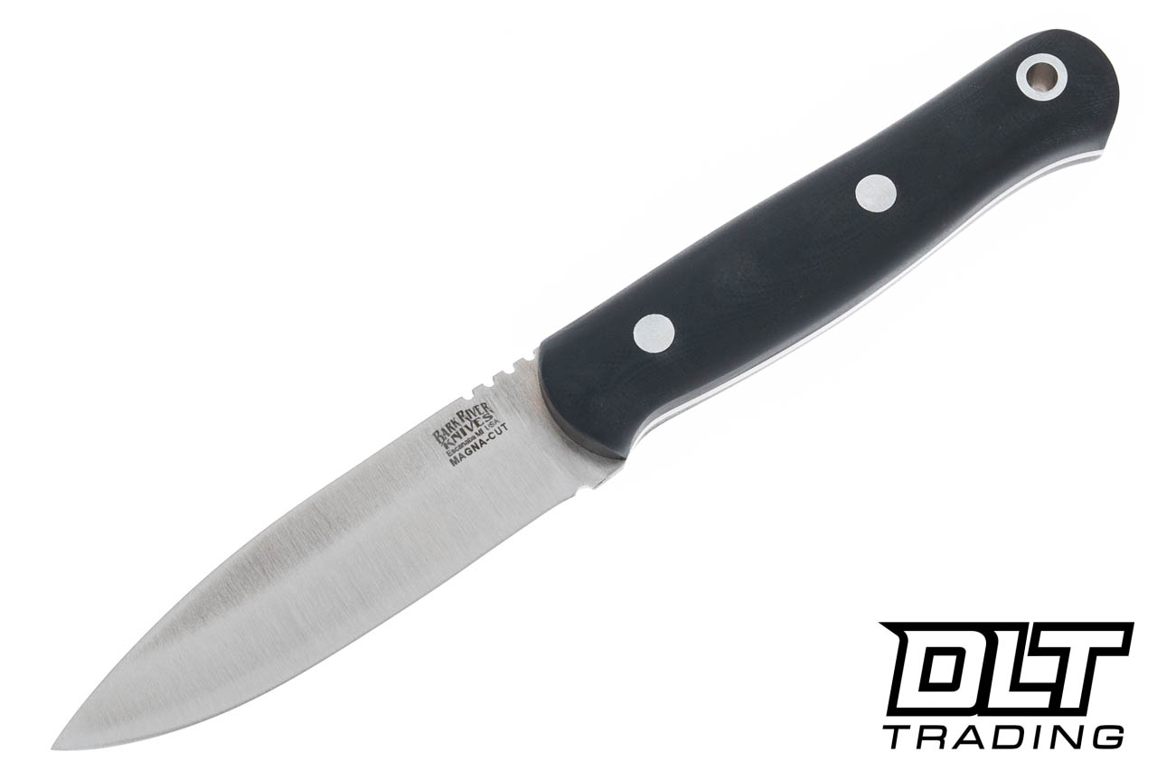 Bark River Bushcraft Scout MagnaCut Black G-10 - Matte