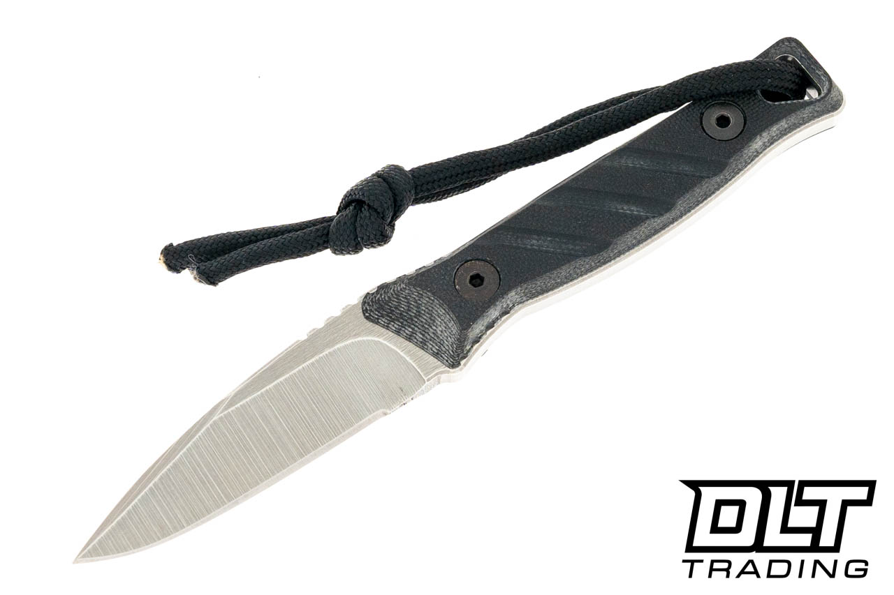Medford Necromancer - Tumbled S45VN - Black G-10 - PVD Hardware