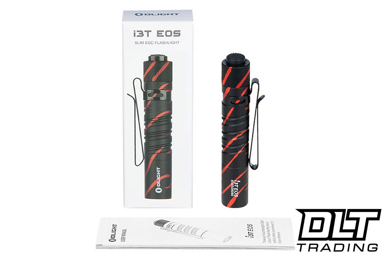 いくの使い魔、限定版　OLIGHT　i3T EOS　４本セット Olight i3T - Black Lava - DLT Trading
