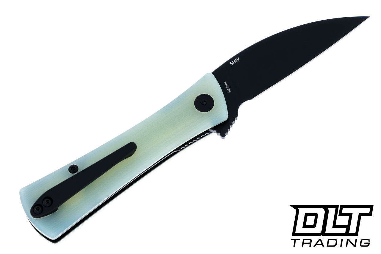クリストフ ナイフ10本 Finch Shiv - Ghost Green G-10 - DLT Trading