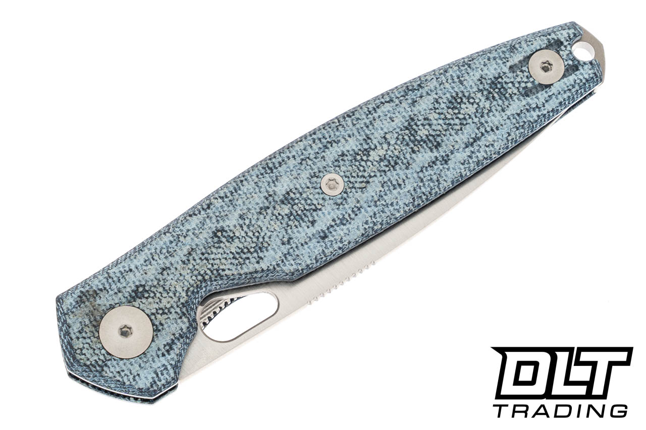 GiantMouse ACE REO - Denim Micarta - DLT Trading