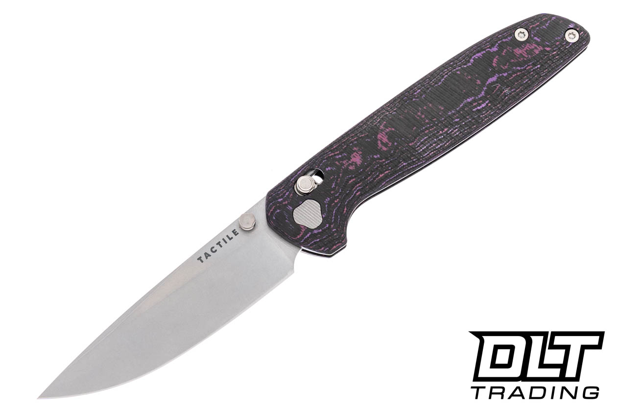 Tactile Knife Company Maverick - Purple Haze Carbon Fiber - DLT 