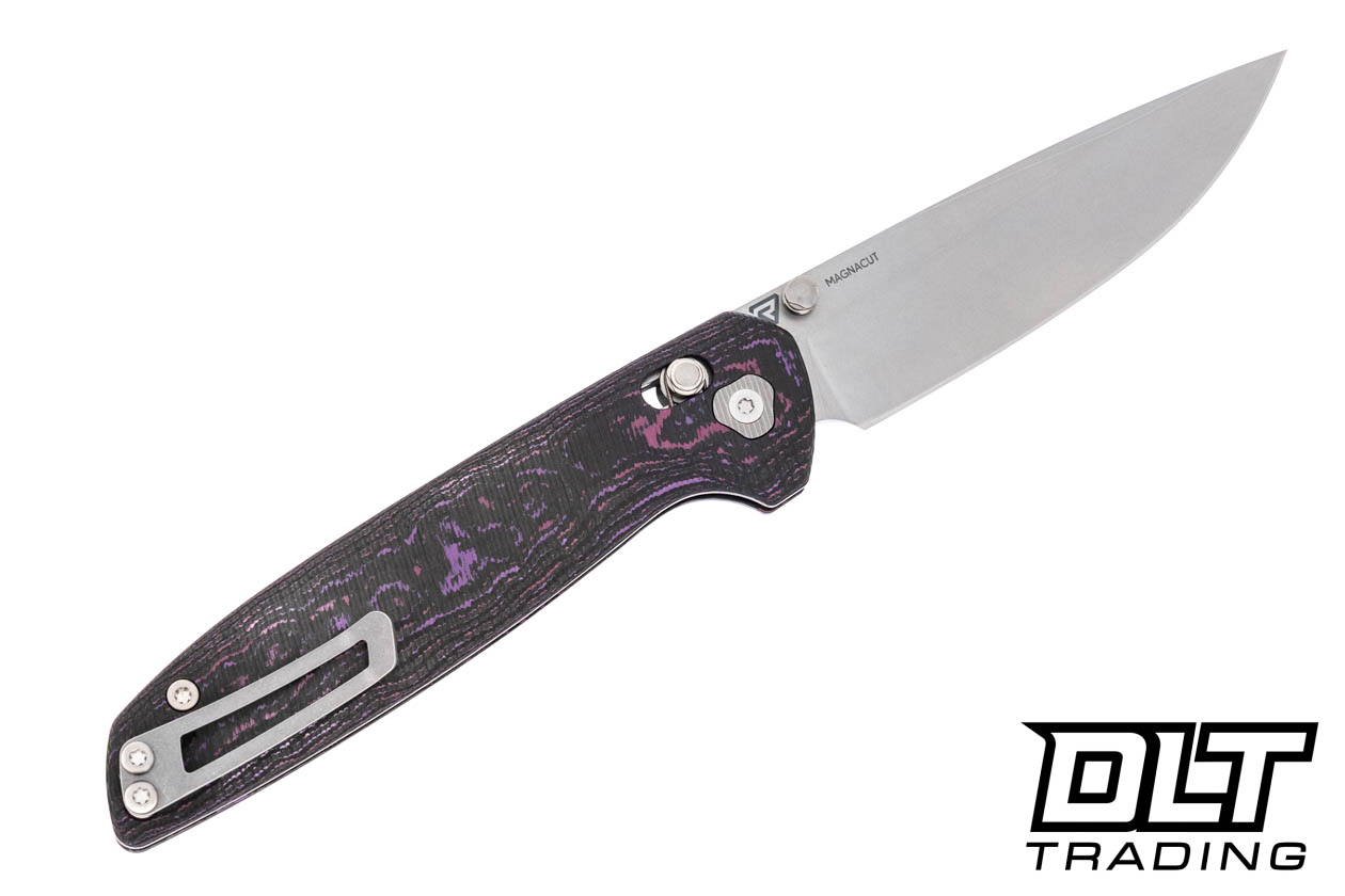 Tactile Knife Company Maverick - Purple Haze Carbon Fiber - DLT 