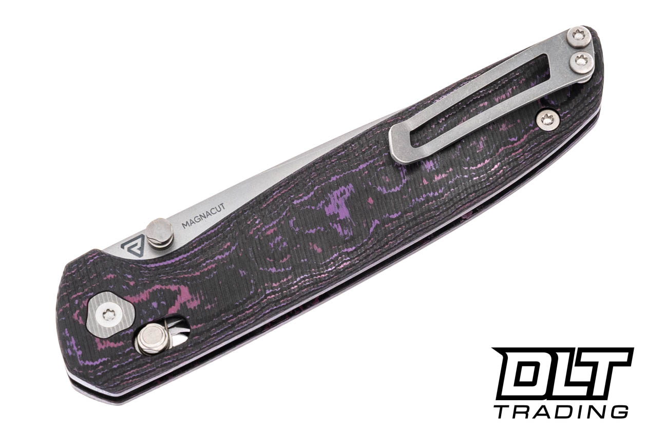 Tactile Knife Company Maverick - Purple Haze Carbon Fiber - DLT