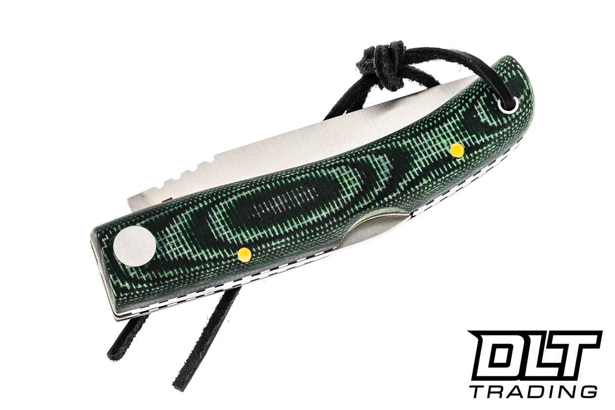 Castillo Navaja - Pine Green Micarta - DLT Trading