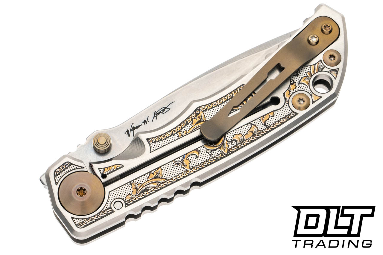 Spartan Blades Harsey Folder MagnaCut - Flourishes - 2023 Special