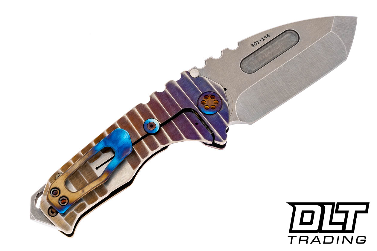 Medford Praetorian Genesis T Tanto - Tumbled S90V - Sculpted