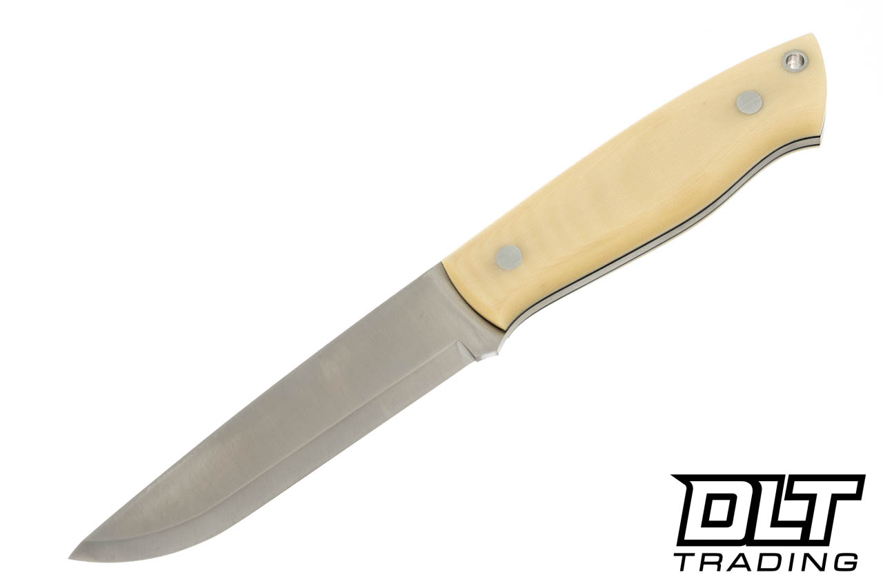 Brisa Trapper - Scandi - Ivory Micarta - DLT Trading
