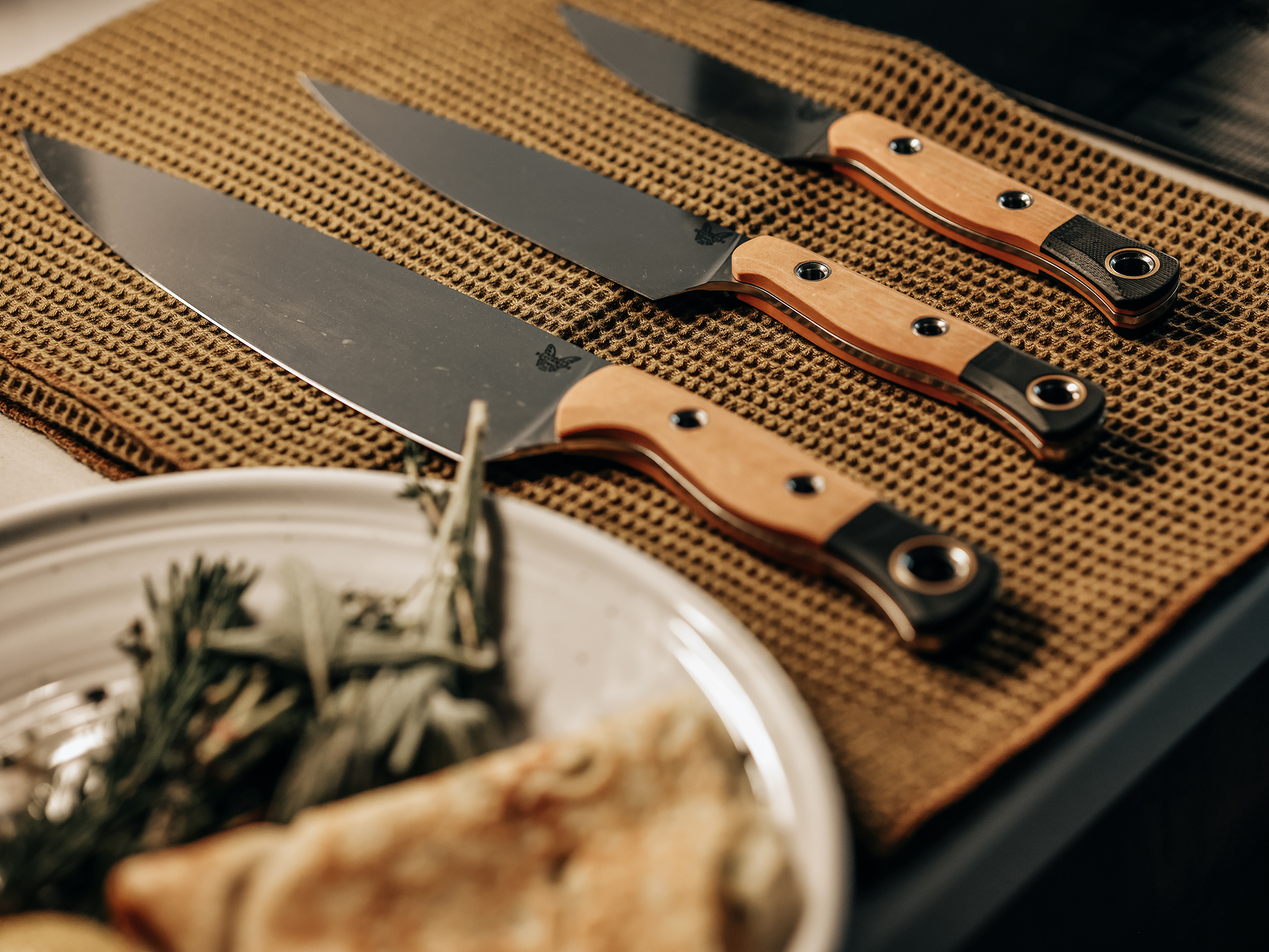 Benchmade Three-Piece Chef's Knife Set Review: Light and Sharp