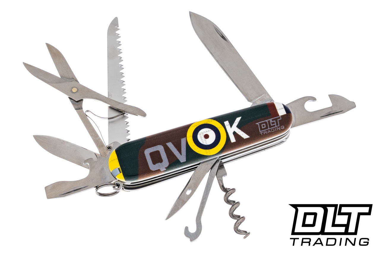Swiss Army Huntsman Spitfire - Custom Aviation Design Multi-Tool