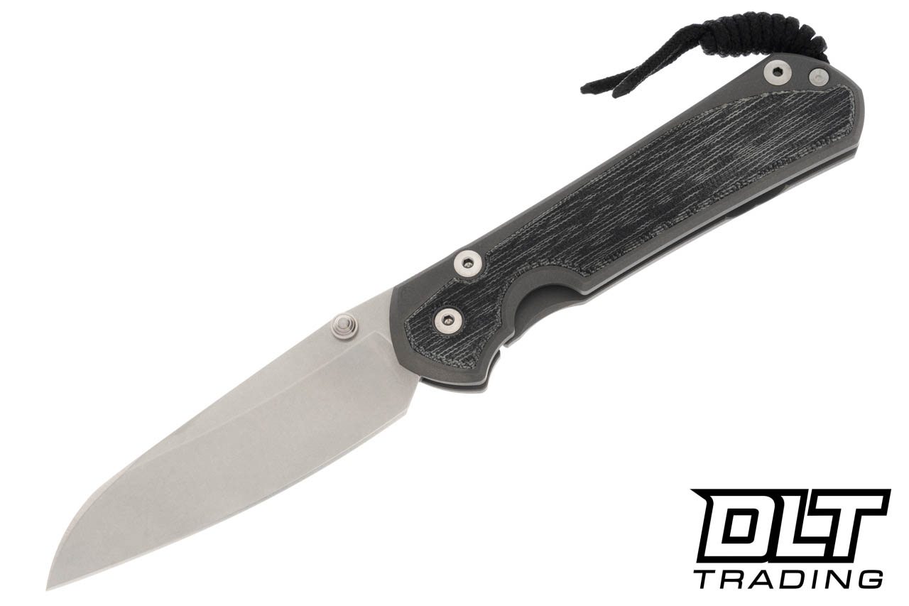 Chris Reeve Large Sebenza 31 - Insingo - Black Canvas Micarta