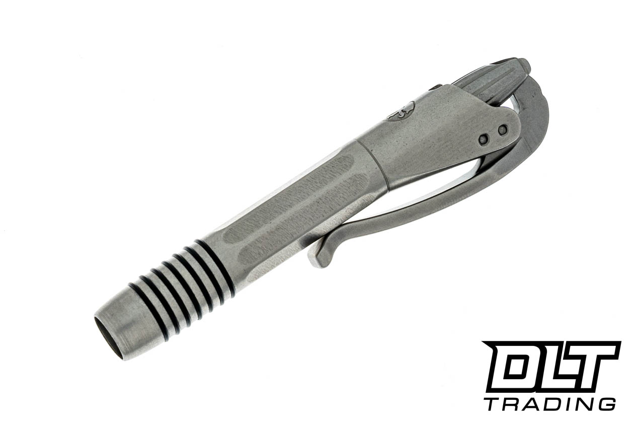 Microtech 401-SS-SWCS Siphon II - Stainless Steel - Deep Engraved